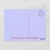 Bachelorette Bash Briefkaart (Achterkant)