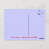 Bachelorette Bash Briefkaart (Achterkant)