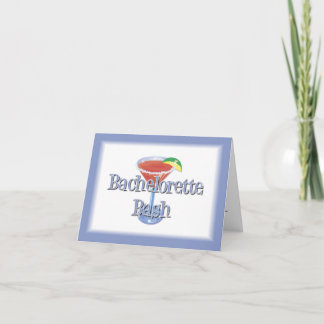 Bachelorette Bash uitnodiging