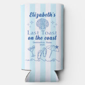 Bachelorette Beach Party Laatste toast op de kust (Achterkant)