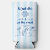 Bachelorette Beach Party Laatste toast op de kust (Voorkant)