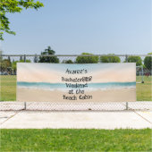 Bachelorette Beach Party op de Cabin Banner (Insitu)