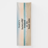 Bachelorette Beach Party op de Cabin Banner (Verticaal)