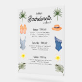 Bachelorette Beach Week-end Itinéraire (Angle)