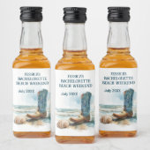 Bachelorette Beach Weekend Likeurfles Etiket (Flessen)