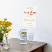 Bachelorette Beach Weekend Party Folie Afdrukken (Laag (Keuken))