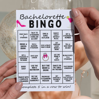 Bachelorette Bingo Programma