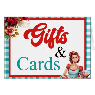 Bachelorette Bleue classique cadeaux et carte