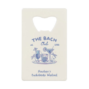 Bachelorette Bleue Personnalisé Favoris Bouteille