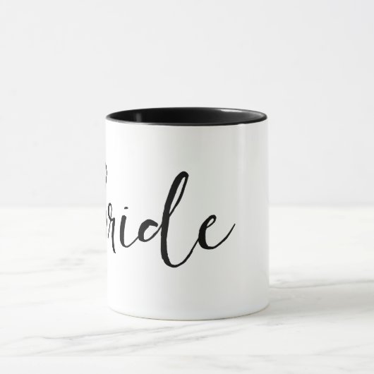 Bachelorette bruid kalligrafie mok (Midden)