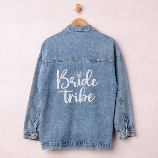 Bachelorette bruid om denim jas denim jacket (Hangar)