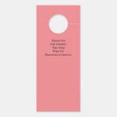 Bachelorette Bruid Party Rustig Teken Roze Zwart (Achterkant)