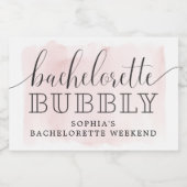 Bachelorette Bubbly Bachelorette Mousserende Wijn Sparkling Wijnetiket (Enkel label)