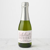 Bachelorette Bubbly Bachelorette Mousserende Wijn Sparkling Wijnetiket (Voorkant)