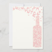 Bachelorette, Butterflies Blush Kaart (Achterkant)