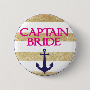 Bachelorette Button- last Sail before the Veil Ronde Button 5,7 Cm