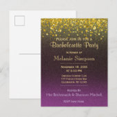 Bachelorette | Carte Gold et Purple (Devant / Derrière)