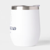 Bachelorette Côtière Fête Vin Thermique Tumbler (Gauche)