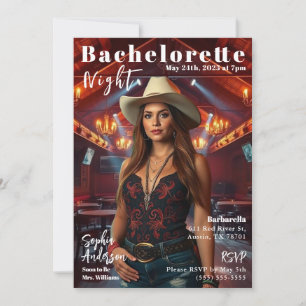 Bachelorette Country Magazine Hoesje Kaart