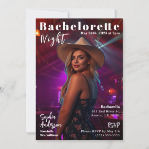 Bachelorette Country Magazine Hoesje Kaart