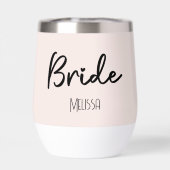 Bachelorette de mariage rose vif (Arrière)