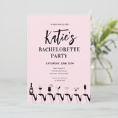Bachelorette de talon élevé Invitation (Debout devant)