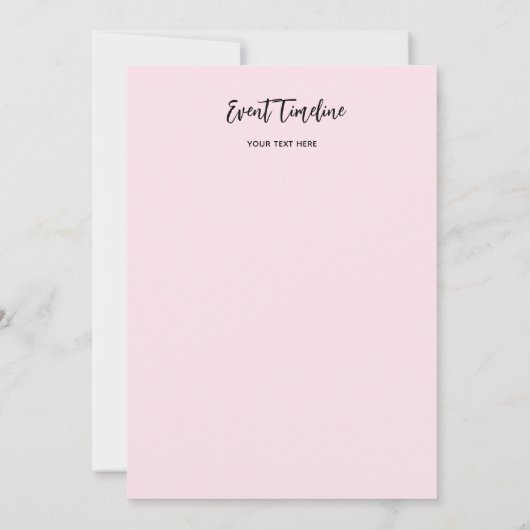 Bachelorette de talon élevé Invitation (Dos)