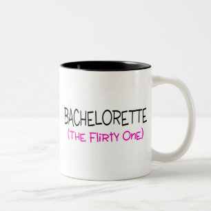 Bachelorette de vuursteentje tweekleurige koffiemok