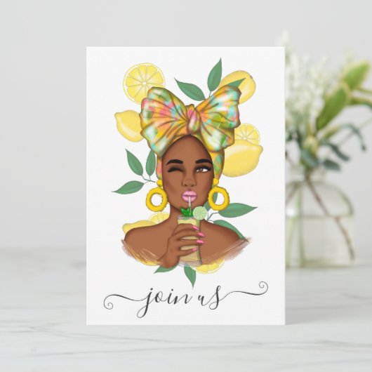 Bachelorette d'été Invitation (Debout devant)