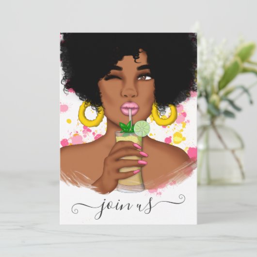 Bachelorette d'été Invitation (Debout devant)