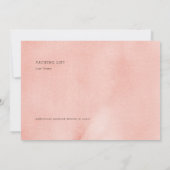 Bachelorette du désert Invitation du week-end (Dos)