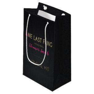 Bachelorette en Hens Party Survival Kit Bags Klein Cadeauzakje