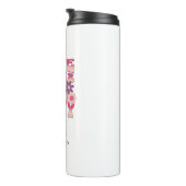 Bachelorette feest hier komt de partij groovy thermosbeker (Geroteerd rechts)