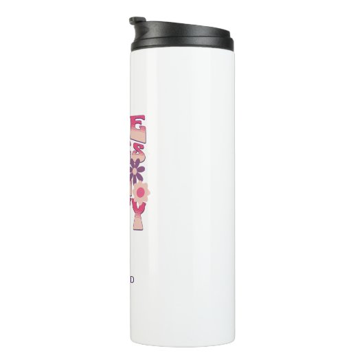 Bachelorette feest hier komt de partij groovy thermosbeker (Geroteerd rechts)