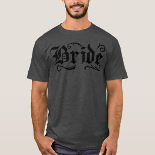 Bachelorette-feest Huwelijk Honeymoon Nieuwe Goth T-shirt