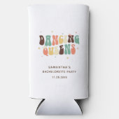 Bachelorette Feest Retro Disco Dansende Koninginne (Voorkant)