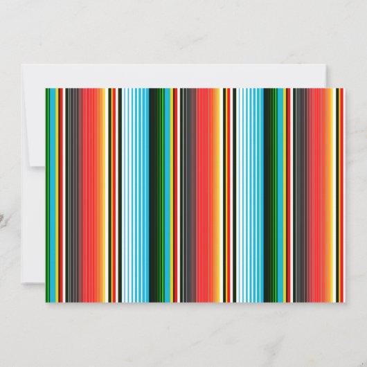 Bachelorette Fiesta avec invitation Itinéraire (Dos)