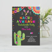 Bachelorette Fiesta Invitation Nacho Moyenne (Debout devant)