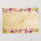 Bachelorette: Floral Jars Pink Wood Programma (Achterkant)