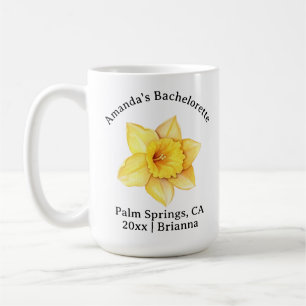 Bachelorette Geboorte Maand Bloem Maart Narcis Koffiemok