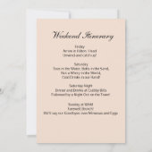 Bachelorette Getaway Beach Invitation (Dos)