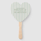 Bachelorette gezicht uitgesneden handwaaier (Achterkant)