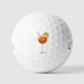 Bachelorette golfballen - Aperol Spritz (Voorkant)