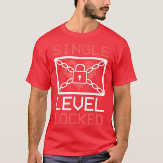 Bachelorette Groom Single Level Locked Bachelor Pa T-shirt