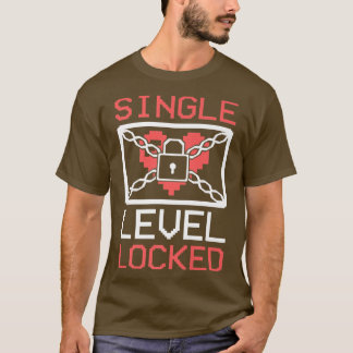 Bachelorette Groom Single Level Locked Bachelor Pa T-shirt