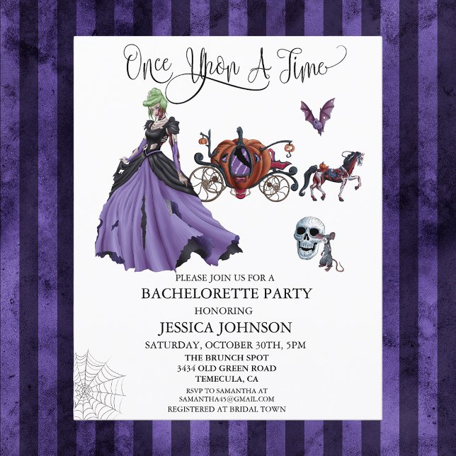 Bachelorette Halloween Zombie Bride Princess (Creator heeft geüpload)