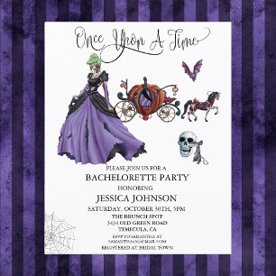 Bachelorette Halloween Zombie Bruid Prinses