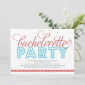 Bachelorette Invitation à la Bachelorette (Debout devant)