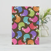 Bachelorette Invitation de la soirée de poules de  (Debout devant)