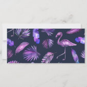 Bachelorette | Invitations de parties tropicales (Dos)